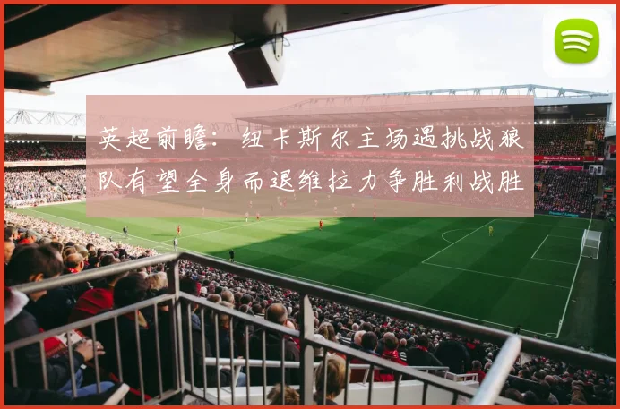 英超前瞻：纽卡斯尔主场遇挑战狼队有望全身而退维拉力争胜利战胜埃弗顿